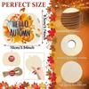 In Stock Wooden Pumpkin for Thanksgiving & Halloween Decorations and Photo Prop