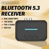 Аудиоприемник Bluetooth 5.0/5.3 3,5 мм AUX Jack U Disk NFC RCA стерео музыкальный беспроводной адаптер с микрофоном для автомобильного динамика Bluetooth