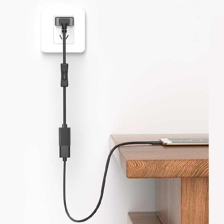 USB 3.0 удлинительный кабель-шнур с выключателями, изгиб под 90 градусов для USB-вентилятора, светодиодной лампы