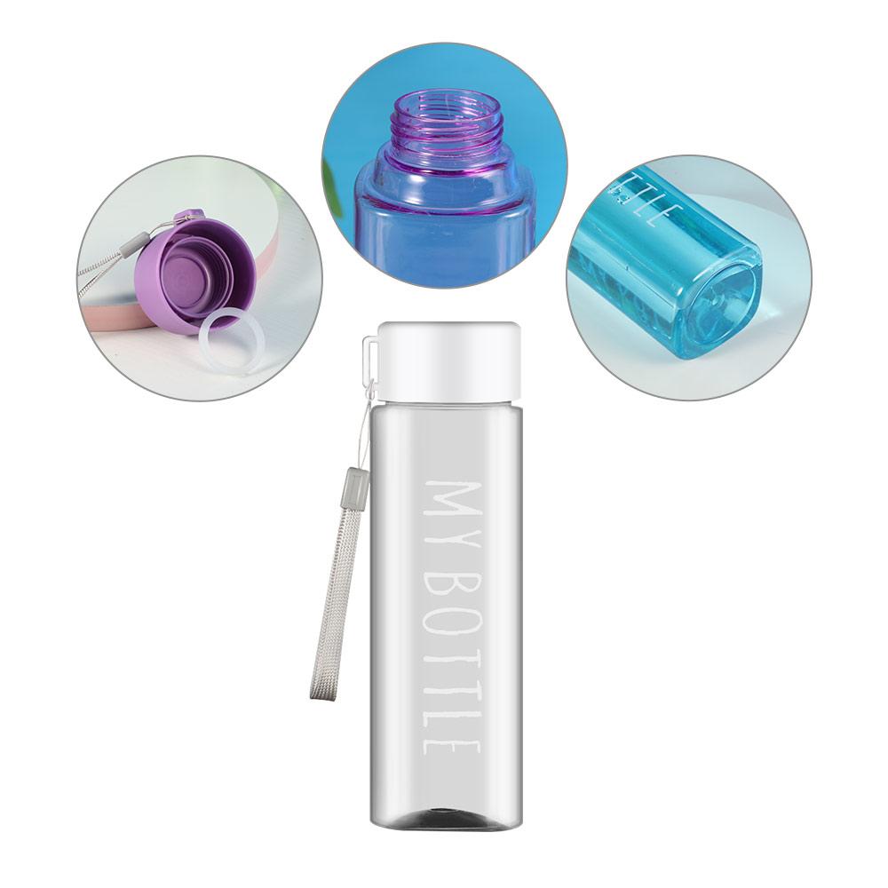 500ml Summer Large Capacity Plastic Drinking Bottle Sports Water Cup Water Bottle Coffee Juice Cup