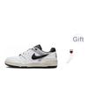 Nike Full Force Low белые черные мужские кроссовки Pewter Sail FB1362-101