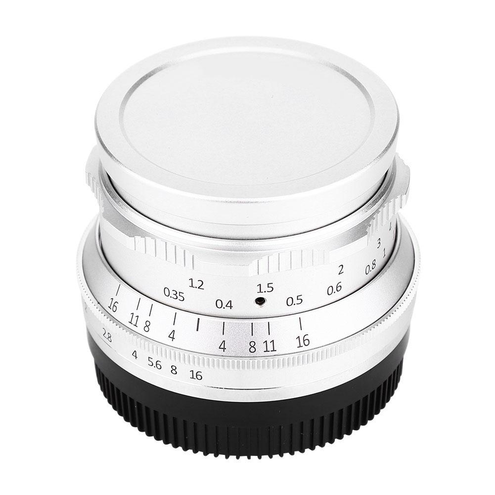 7artisans 35mm F1.2 Объектив с большой апертурой и ручной фокусировкой для крепления Sony E и крепления Fuji FX Olympus