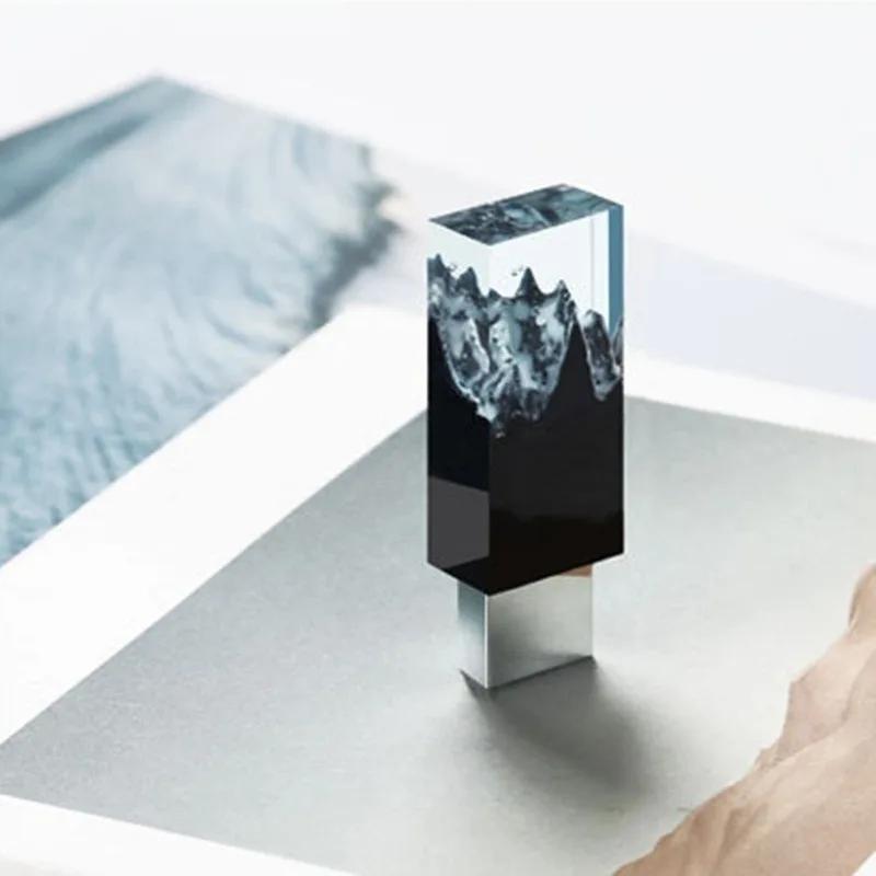 Имитация горы силиконовая форма суккулентные растения небольшой поделочный цветочный горшок бетонный цемент глиняный горшок форма для USB флэш-диска