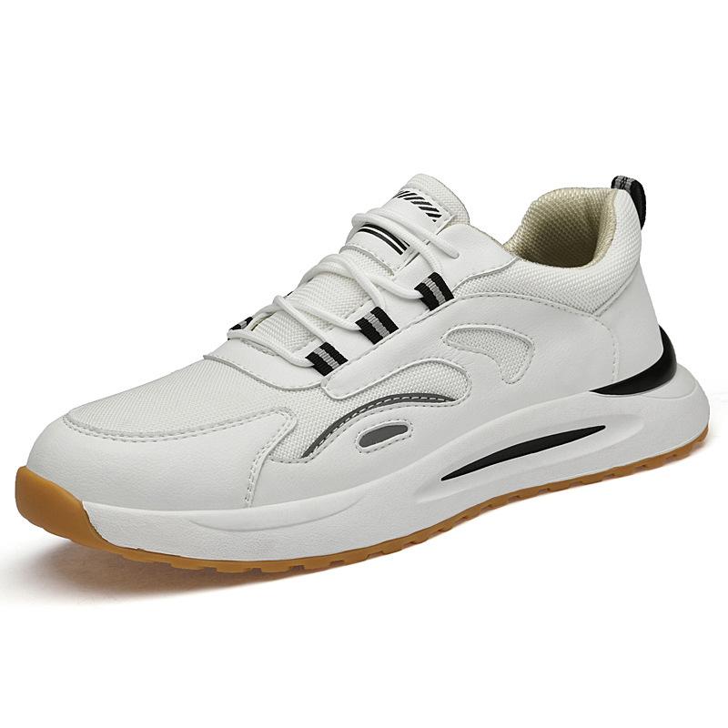 Летние новые повседневные спортивные туфли Daddy Tide, модные мужские универсальные летние туфли для белой доски, сетчатые туфли