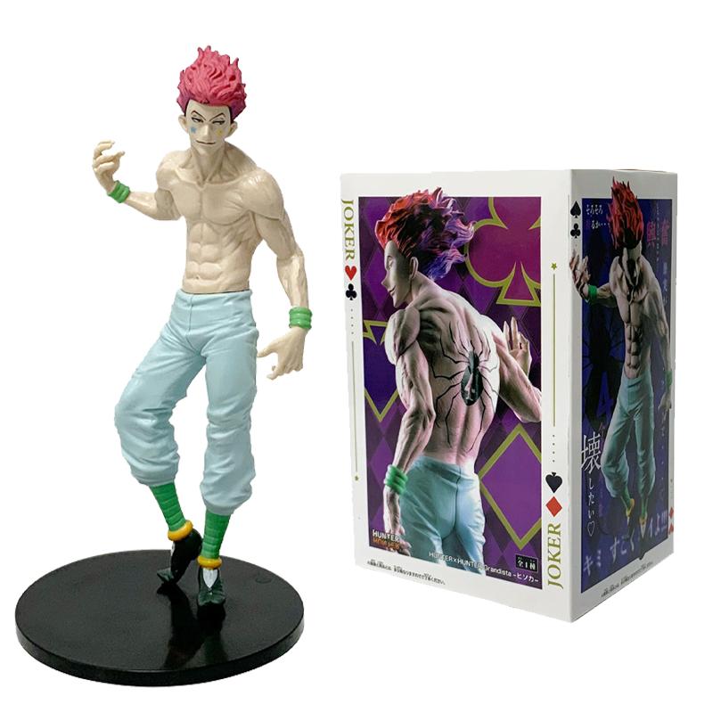Новая фигурка Хисоки Hunter x Hunter ПВХ Настольное украшение Аниме Фигурка действия Игрушки для детей Мальчиков Девочек Подарок на День Рождения