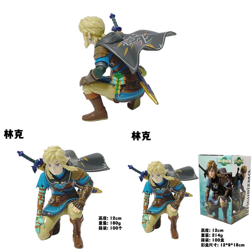 The Legend Of Zelda Link Pvc Model With Assembly For Collectors And Fans
