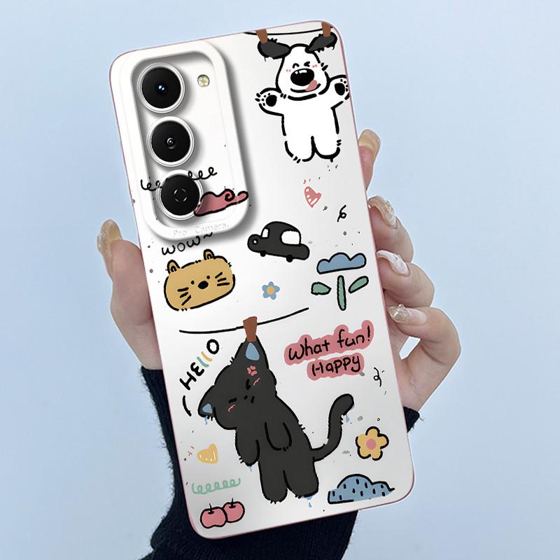 Чехол для Tecno Spark 40 Pro Pro+ 4G Sweet Girls Силиконовый Мягкий Защитный Задний Чехол для Tecno Spark40 Pro Plus KM6 KM7 Корпус
