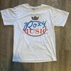 Roxy Music рок-музыка группа футболка с коротким рукавом белого цвета KV34451 Унисекс футболка