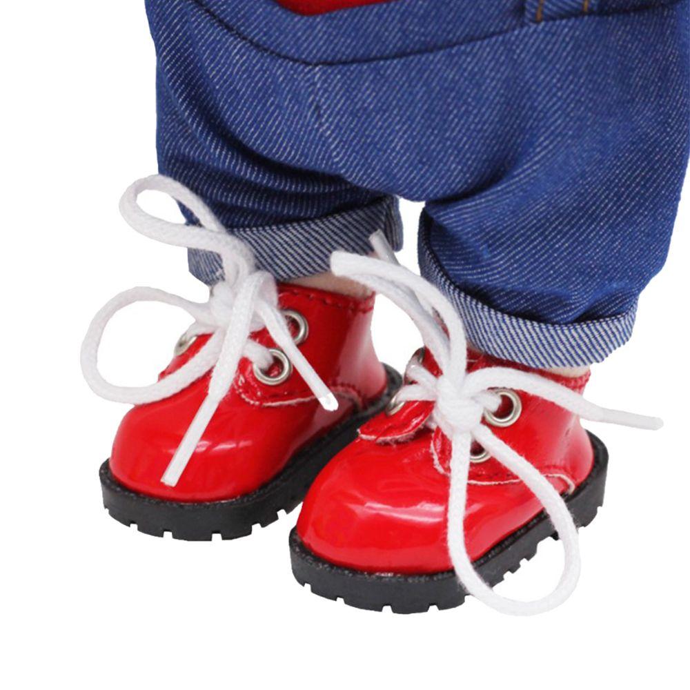 Fashion for 1/6 Doll Gifts Mini Clothing Doll Accessories Doll Shoes Bright Leather Shoes
