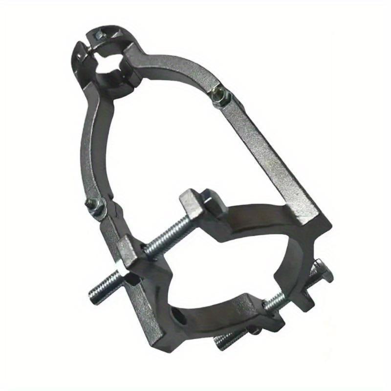 1Pc Square Hole Drill Fixed Bracket Steel Adapter for Woodworking Hole Saw Mortising Chisel Drill Bit Power Tool.