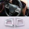 ABS Silver For Maserati Levante 2016-2025 Interior Accessories Car Interior Stickers Gear shift panel Cover Trim Stickers