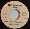 7-дюймовая пластинка DICKIE GOODMAN - Джерри Форд - Специальный репортаж RW208PROMO Дождливая среда 1974 США Соул/Фанк Б/У