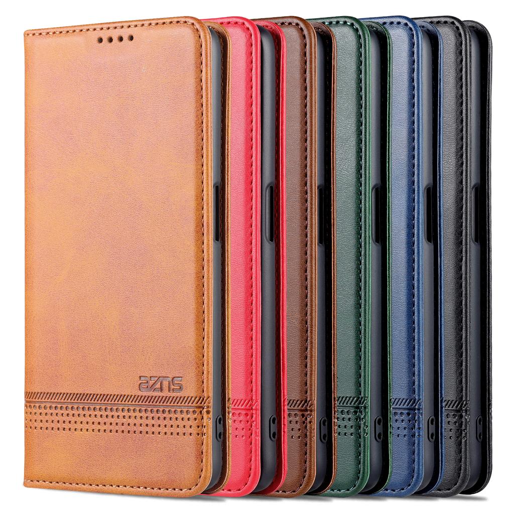 Роскошный магнитный адсорбционный кожаный чехол для OPPO Realme Q3s Q3 S Flip Cover Wallet Protective Case Capa Fundas Coque