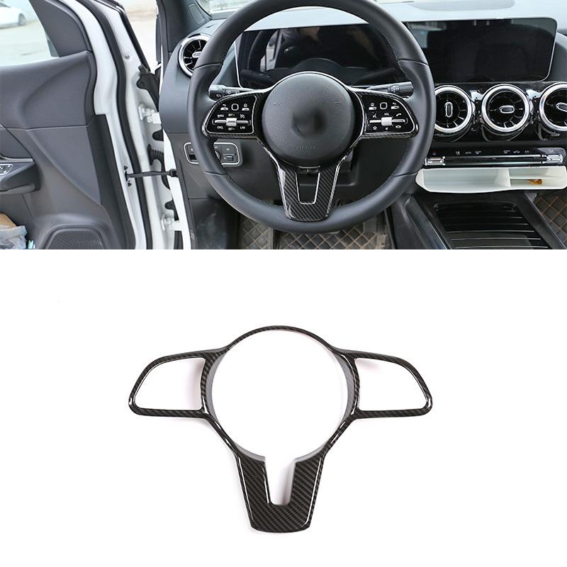 Автомобильная накладка на руль для Mercedes Benz ABCEG CLA CLS GLC GLE GLS GLB W177 W247 W205 W213 C257 X253 W167 W463