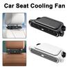Портативный вентилятор для автокресла, 3 скорости, регулируемый охлаждающий вентилятор для подголовника автомобиля, 3000 мАч, вентилятор для спинки сиденья автомобиля, аксессуары для интерьера автомобиля