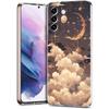 Прозрачный чехол-бампер для Samsung Galaxy S25 S24 S23 S22 S20 S21 FE Ultra S10 S10E Plus Модный узор Звездное небо Звезды
