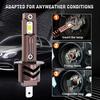 2 шт. Светодиодные лампы H1 для фар Turbo, мини-лампы Canbus, беспроводные, с вентилятором, 25000 лм, чипы CSP, суперяркие, для противотуманных фар автомобиля, штекер и игра, 6500K, белый