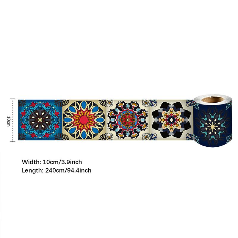 10x240 см ПВХ водонепроницаемая поясная линия самоклеящаяся декоративная полоса на талии