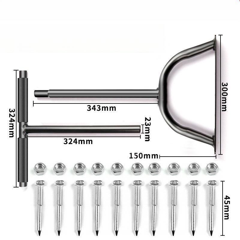 Постоянный садовый впускной колосник для рыхления почвы газон садовый рыхлитель почвы 4,5 см