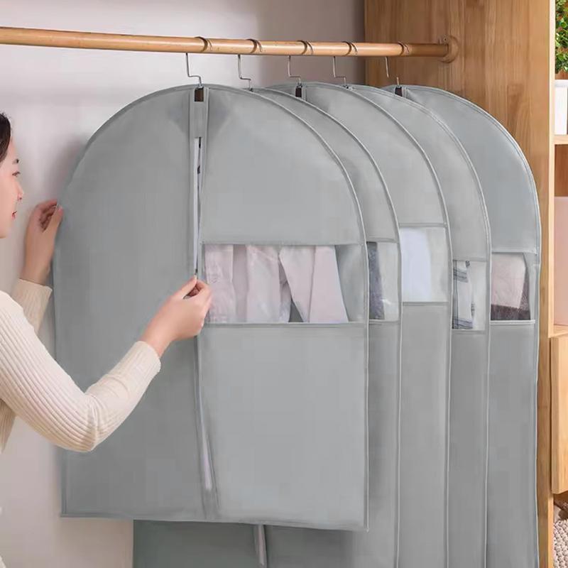 Пылезащитные чехлы для одежды Шкаф для хранения одежды Сумки для одежды Пылезащитный чехол для шкафа Подвесные сумки для гардероба Органайзер для костюмов