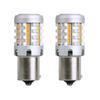 S25 Single LED Turn Signal, Amber, Built-in Resistor, 1156 BAU15S, PY21W, LED Bulb, High