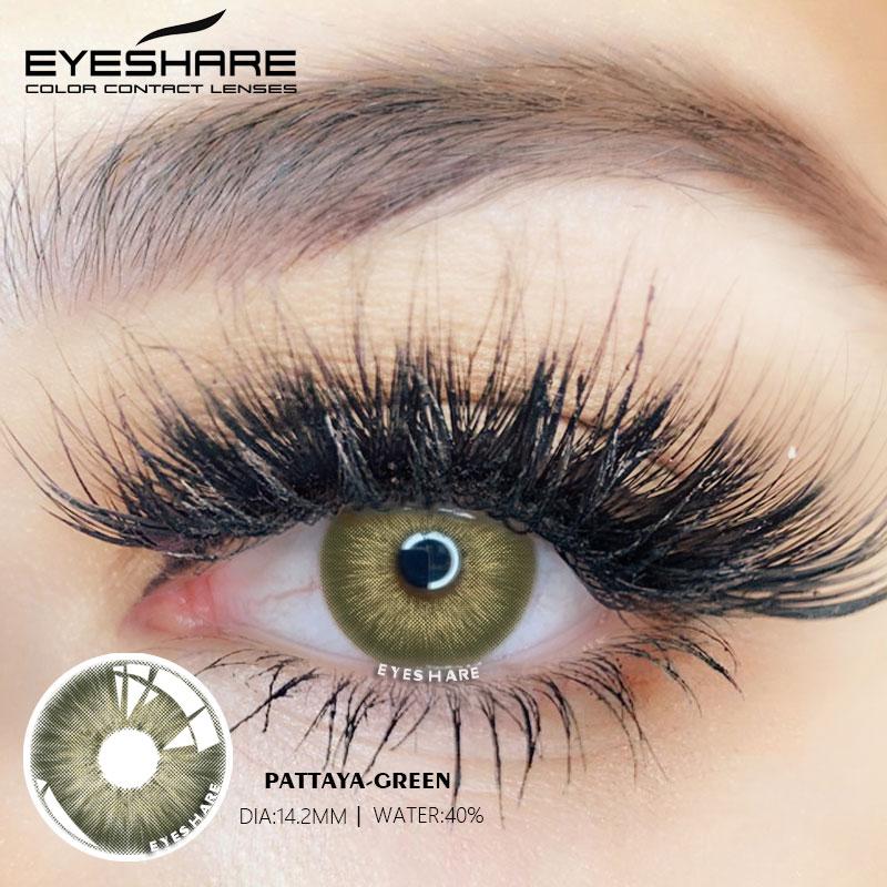 Eyeshare Цветные контактные линзы Косметика для макияжа глаз Контактные линзы для косплея Красота Цветные контактные линзы