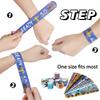 12Pcs Racing Car Themed Slap Bracelets Kids Birthday Party Favors Pinata Filler Guests Gift Sport Party Supplies Christmas Decor