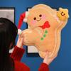 Star Wish Gingerbread Man Plush Kawaii Sweet Doll Christmas Biscuit Lovely Toy Pillow Cushion Soft Gift For Kids Friend