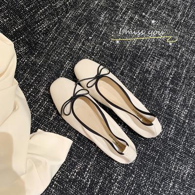 Балетки с квадратным носком и бантом, женские туфли на одинарной платформе, лоферы, Zapatos De Mujer, туфли Мэри Джейн, черные женские туфли на каблуке, сандалии