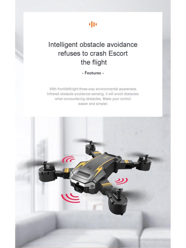 Genuine G6 S6 Dual-Color Drone with Aerial Photography and Upgraded Motor