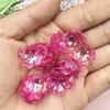 Accessories Pendant Flower Handmade 20Pcs 15.5mm Loose Beads Acrylic DIY for Bracelet Necklace Jewelry Making