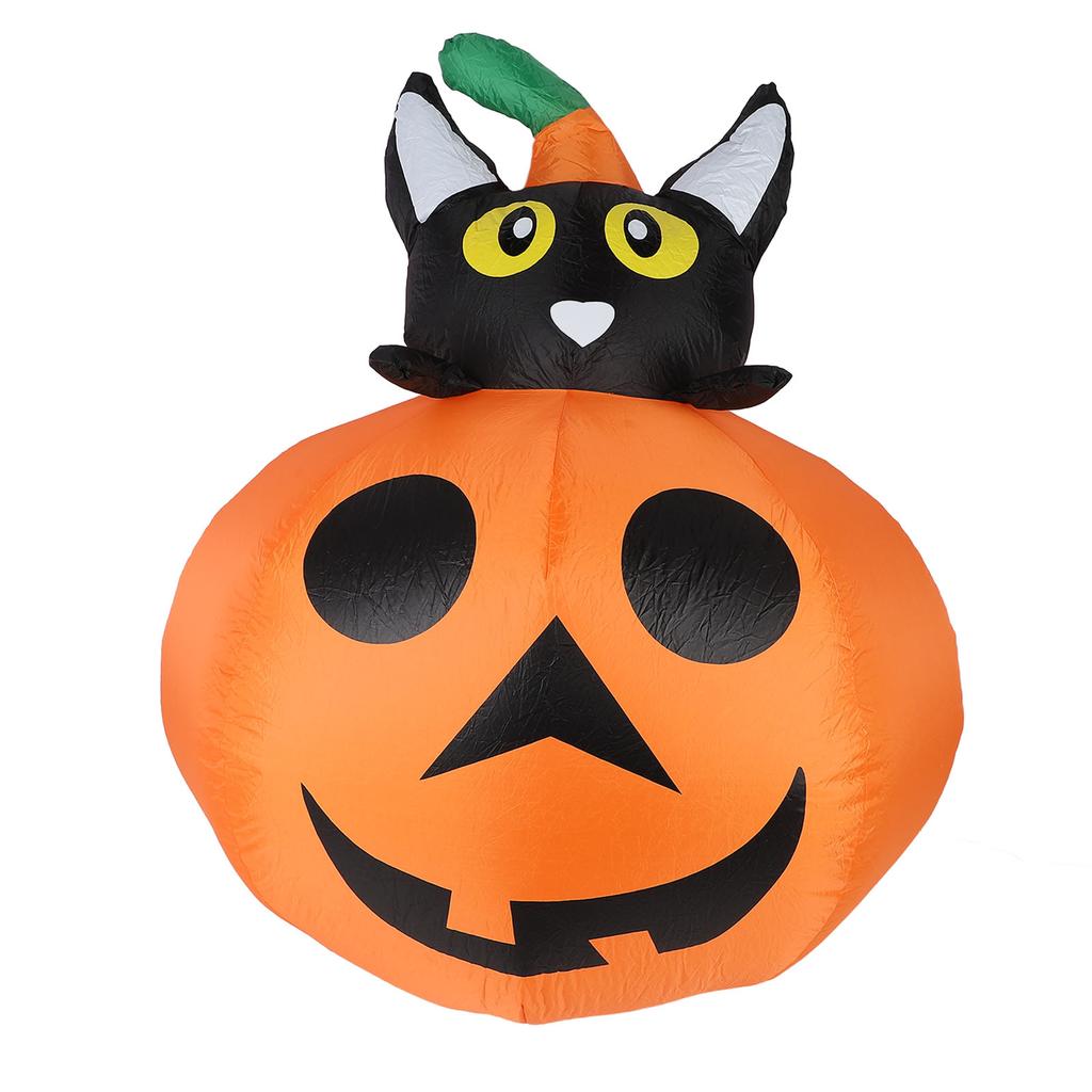 Надувные тыквы украшения 51.2 дюйма 210T полиэстер IP44 водонепроницаемый светодиодный светящийся взрыв