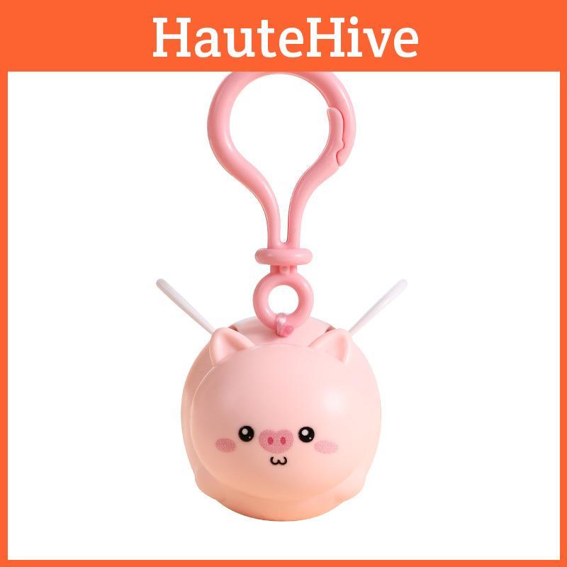 Adorable Cartoon Flying Pig Keychain Cute Couple Gift Ideal For Birthdays And Parties