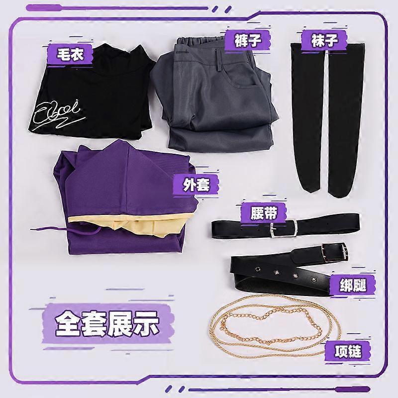 VTuber Shoto Shxtou Косплей Костюм Парики Костюмы Наряды Аниме Косплей Костюмы