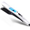 Portable Steam Hair Straightener Brush Heating Hot Hair Combs Dual Voltage Titanium Curling Iron Steam Flat Iron