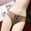 Sexy Breathable Lingerie Mesh Lace Underwear Women's Comfortable Low Waist Hollow Triangle Panties