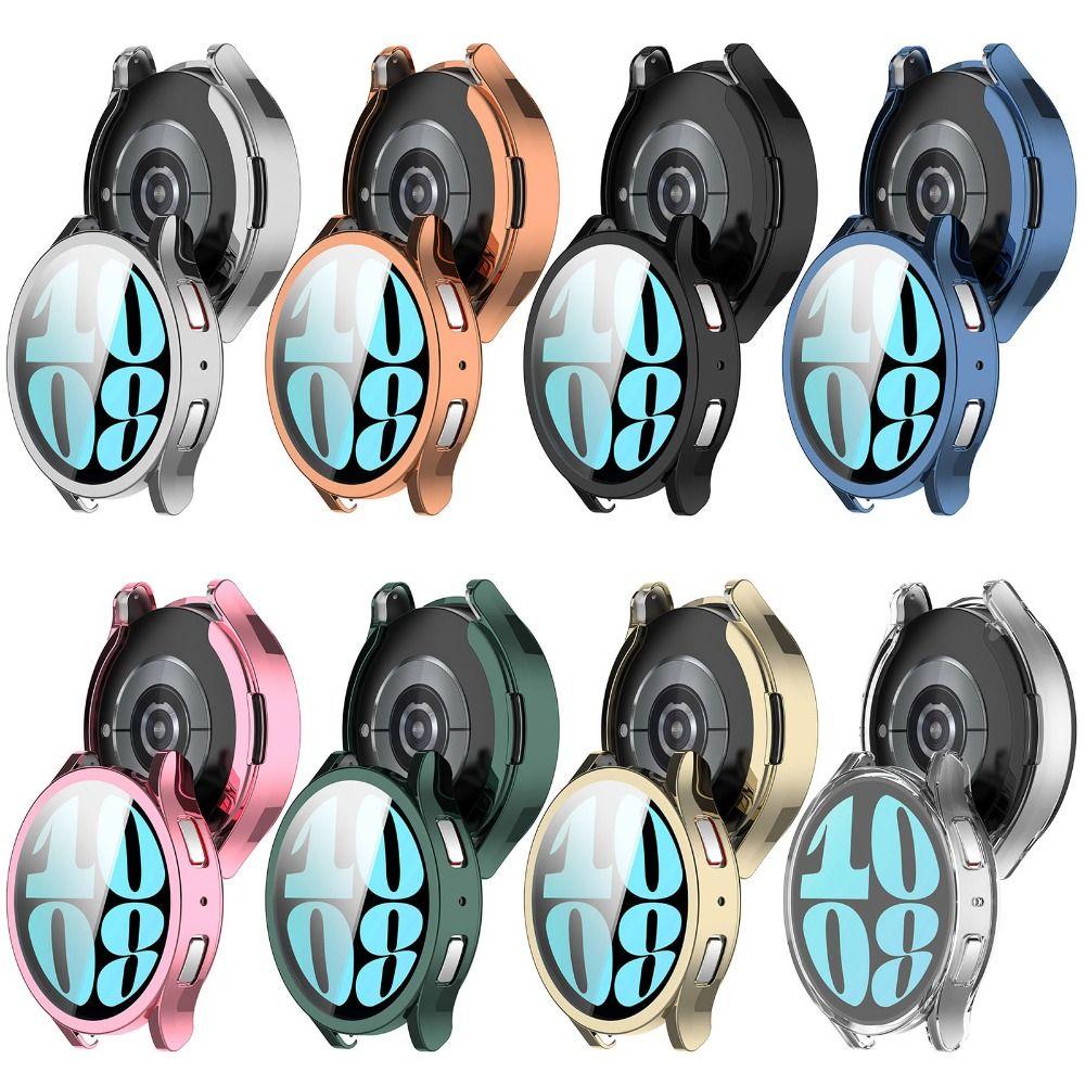 TPU Protective Case Shell Screen Protector for Samsung Galaxy Watch 6 40MM 44MM Smart Watch