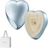 Официальный магазин HEART BRUSH mini с сумкой для покупок Silver Sky [Эксклюзив Amazon],