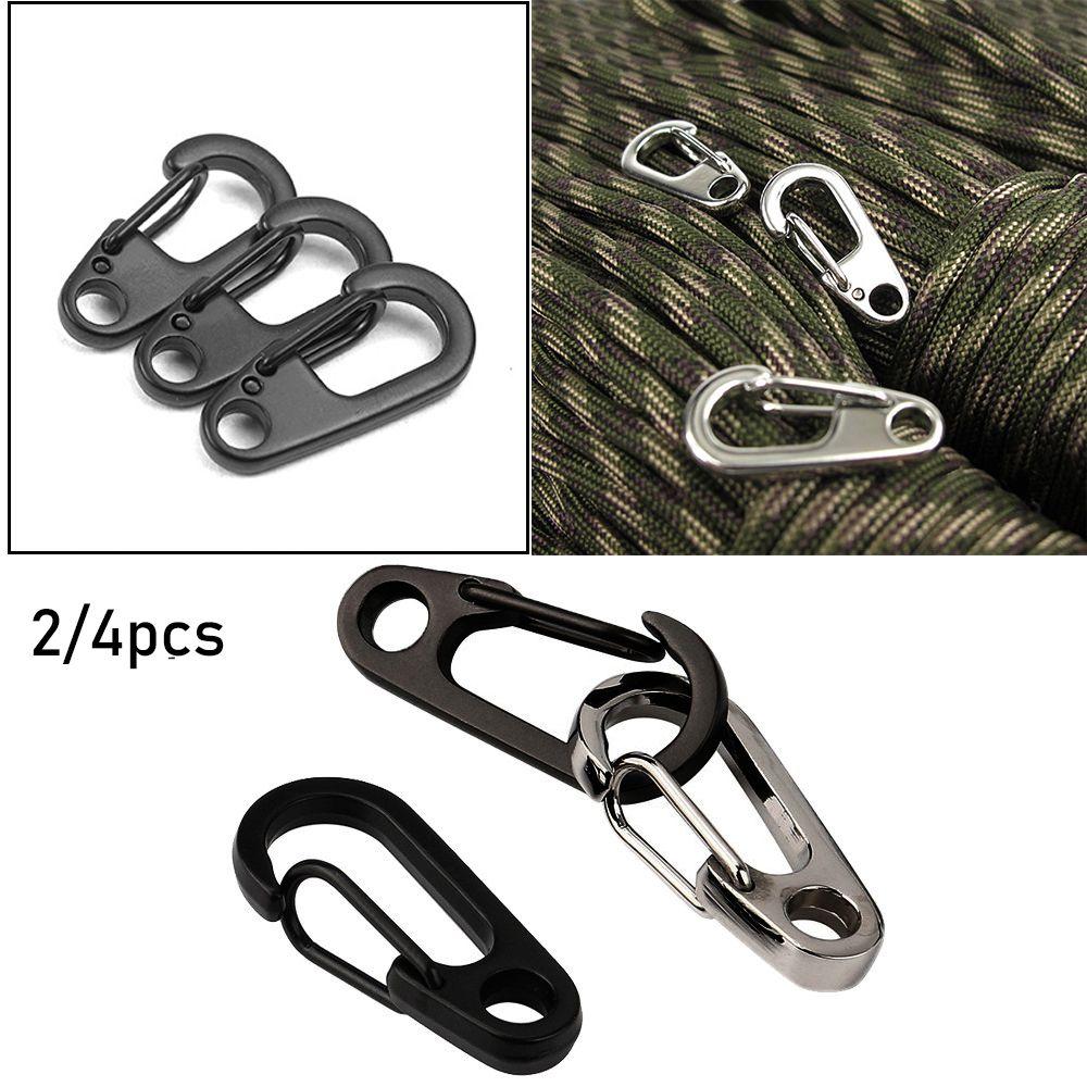 Buckle Safety Travel Tools Outdoor Hook Spring Clips Camping Keyring D-Ring Key Chain D Carabiner