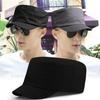 Breathable Handmade Straw Octagonal Newsboy Cap - Summer Seagrass Sun Hat