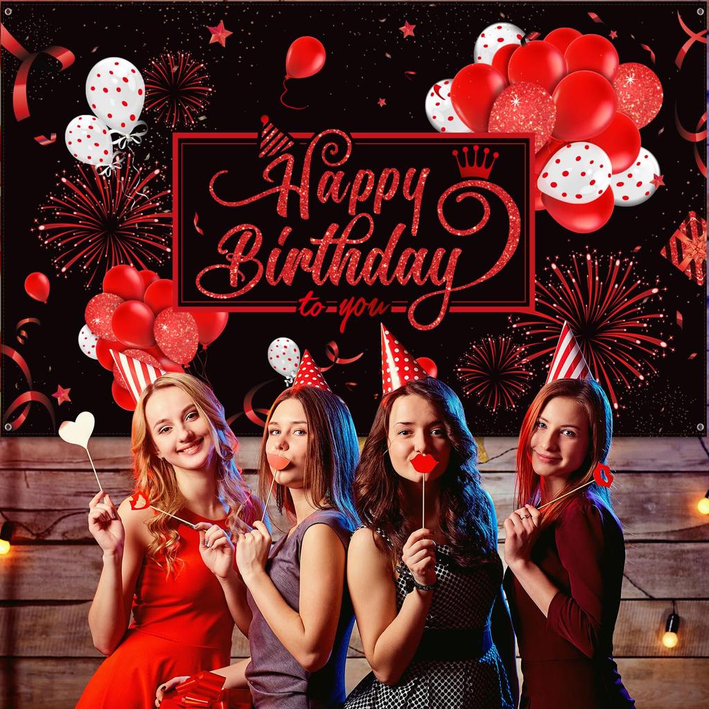 180x110 см С Днем Рождения Баннер Знак День Рождения Фото Фон Фон Для Украшения Вечеринки По Дню Рождения