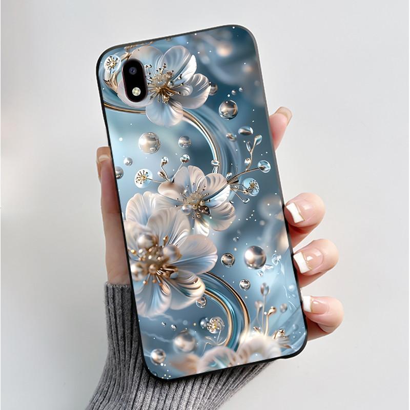 Case For ZTE Blade A3 2020 Phone Case Protective Soft Silicone Black Tpu Aesthetic Luxury Fashion Butterfly Flowers Back Cover