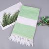 Turkish Hand Towels Stylish Boho Farmhouse Style with Tassels Quick-drying Geometric Patterns Versatile Hand Towel