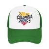 Colombia Football Match  Mesh Baseball Cap Unisex Fashion Sun Hat Canada Mexico Usa Dad Hat Adjustable Summer Trucker Cap
