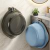2Pcs Multifunction Punch-Free Stainless Steel Washbasin Hook Kitchen Bathroom Rack Basin Storage Rack Towel Hanging Holder