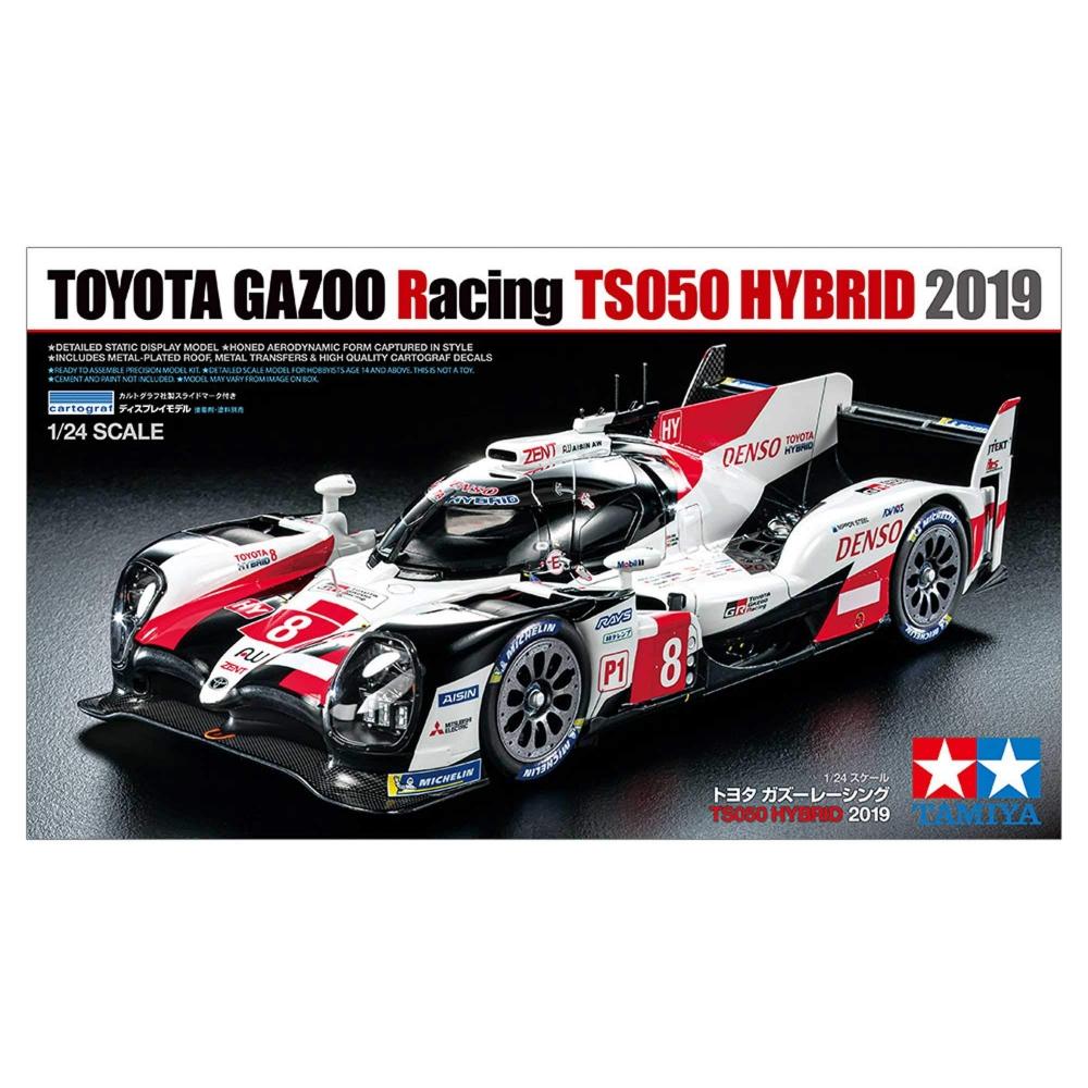 Tamiya Масштаб 124, специальный проектный продукт Toyota Gazoo Racing TS050 HYBRID 2019, пластиковая модель 25421