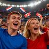 Повязка на голову с национальной символикой Декорация для игры в мяч Фан-вечеринка Декорация Повязка на голову Повязка на голову с национальной символикой Аксессуары для волос Для женщины Мужчины