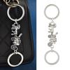 Gothic Steampunks Adjustable Keychain With Carriage Designs and Extended Chain for Keys Phone Accessories