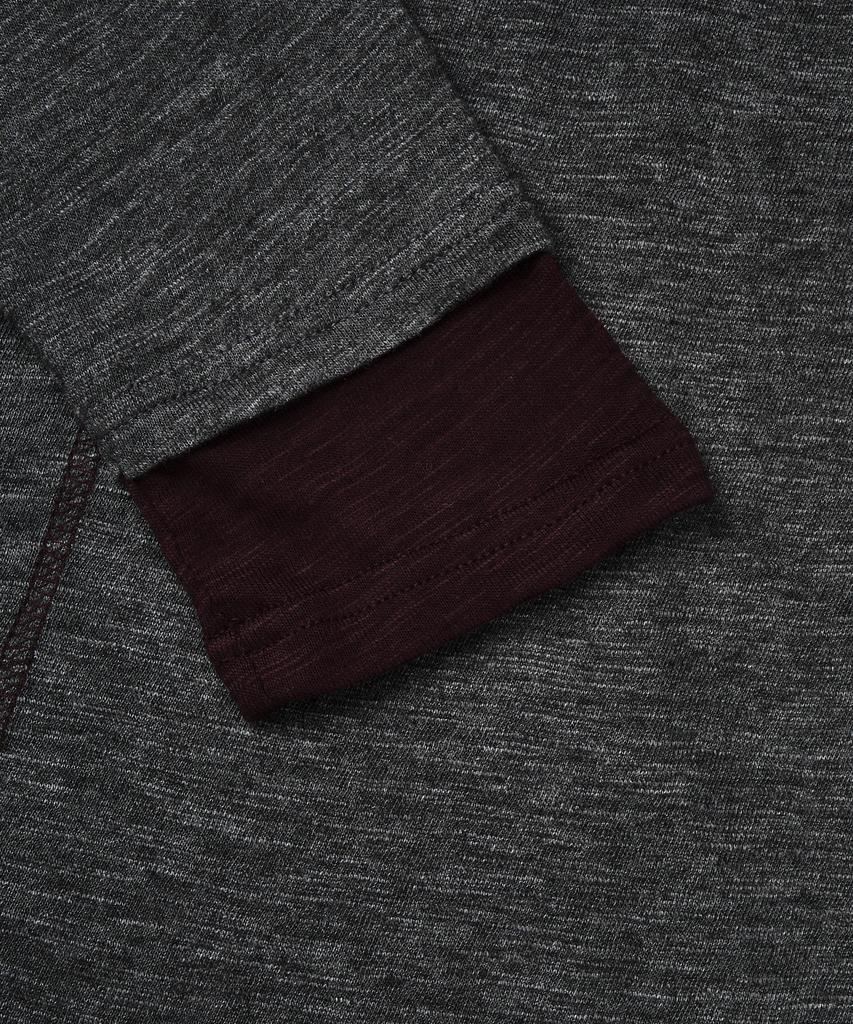 PARADIGMFILM [Ep.01] Double Layer Modal Long Sleeve (Charcoal)