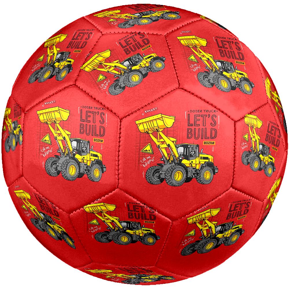 excavator Theme Size 5 Soccer Ball, Suitable for Both Indoor and Outdoor Matches, a Gift Suitable for Everyone.